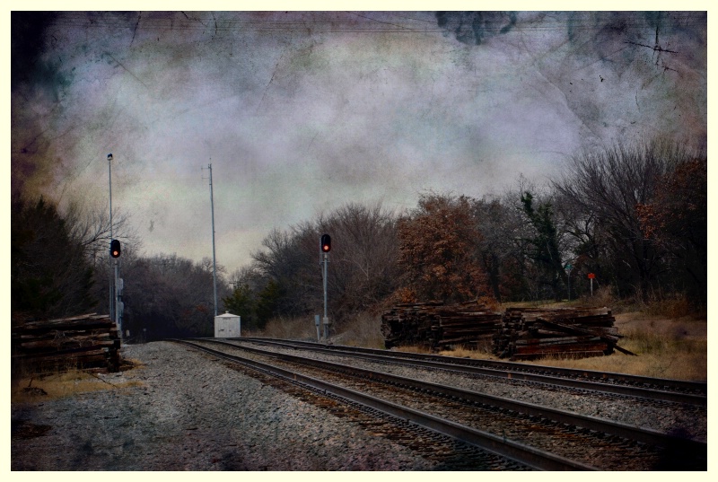 --------"Railroad Tracks and Crossties"---