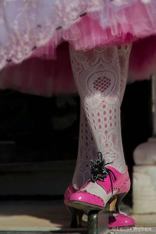 Pink Tap Shoes - ID: 15305345 © Louise Wolbers