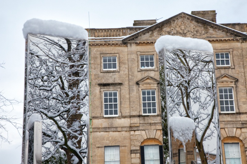 Sculpture in Winter