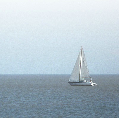 Sailing on Lake Winnipeg