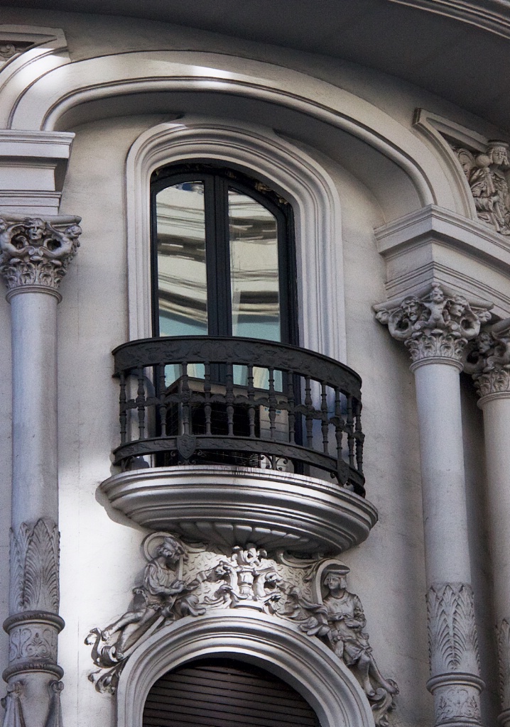 Framed Balcony in Madrid