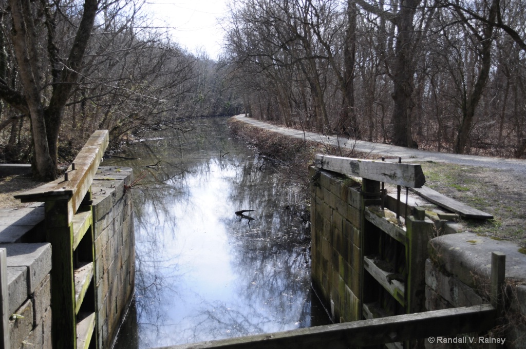  Lock 7 Open canal gates C&O Canal 