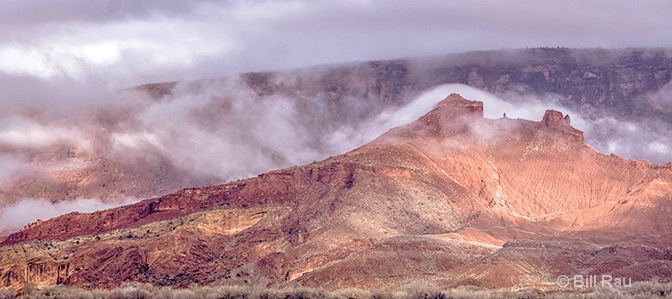 Red Hills after fog