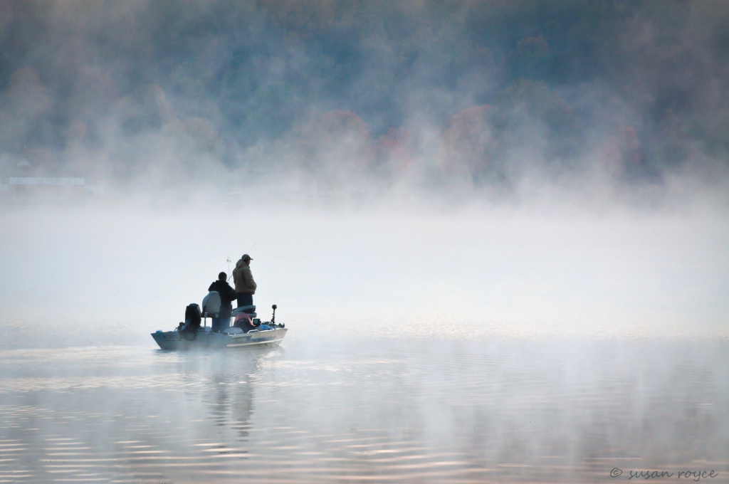 A Little Fishing to Start the Day