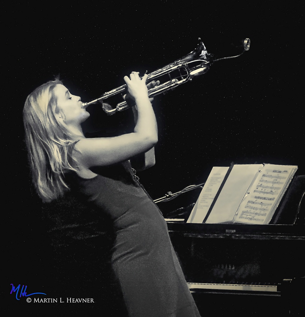 Jazz Singer/Trumpeter Bria Skonberg in Profile  - ID: 15330096 © Martin L. Heavner