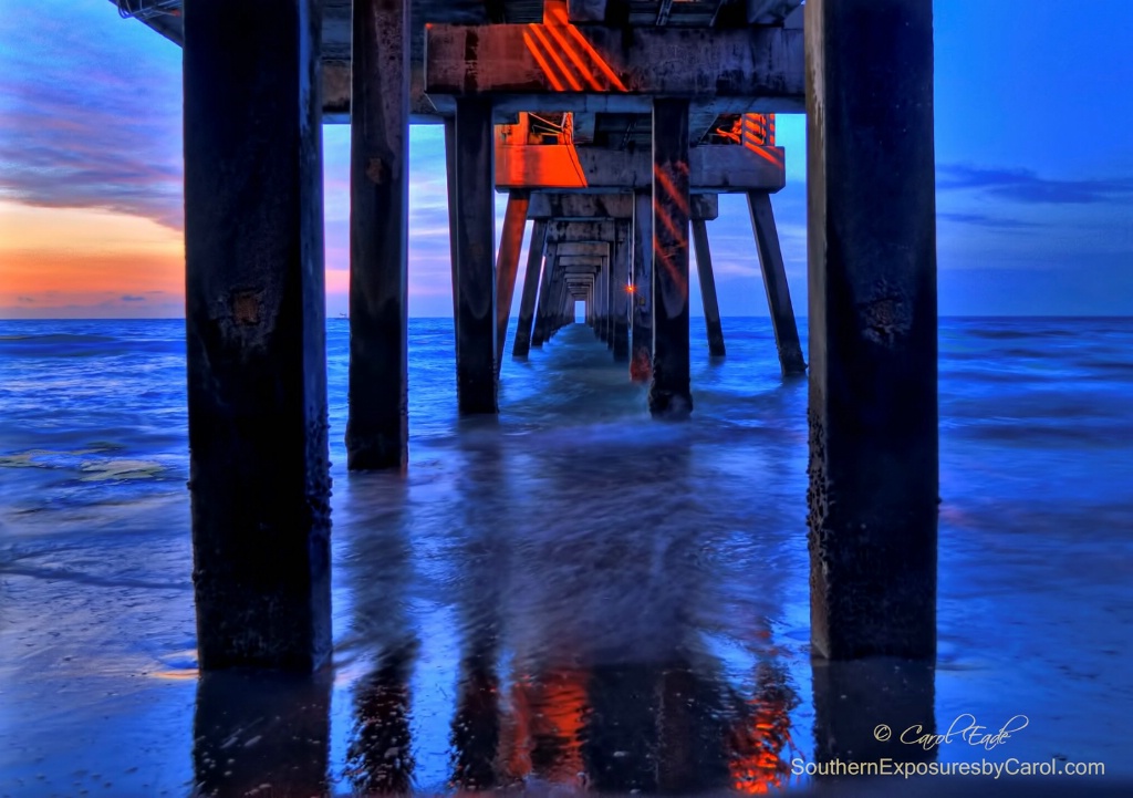 Under the Pier - ID: 15332413 © Carol Eade
