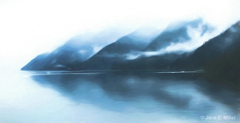 Alaskan Misty Painting