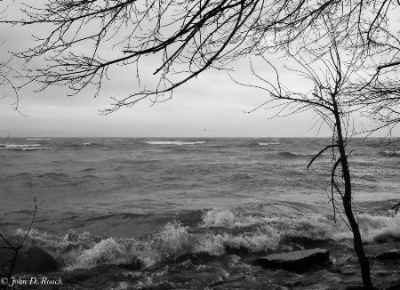 MIlwaukee Lakefront on Stormy Day-5
