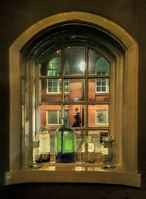 Bottles in the Window   
