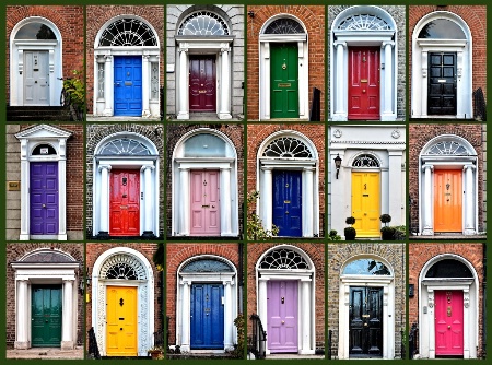 Distinctive Dublin Doors