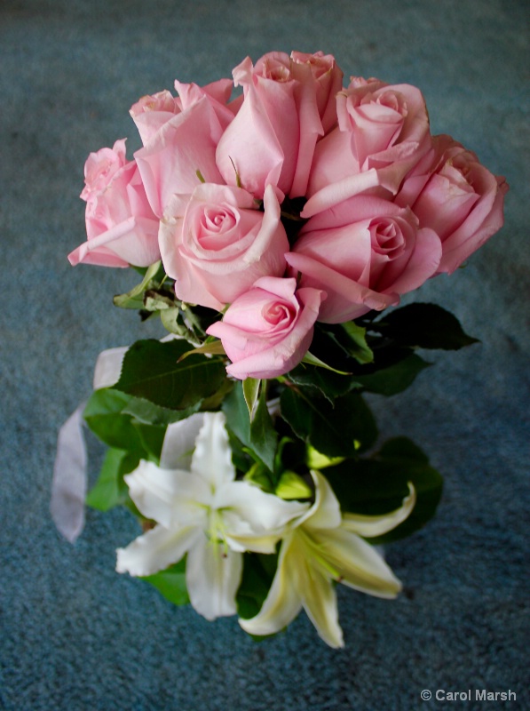 Table arrangement for a tea.