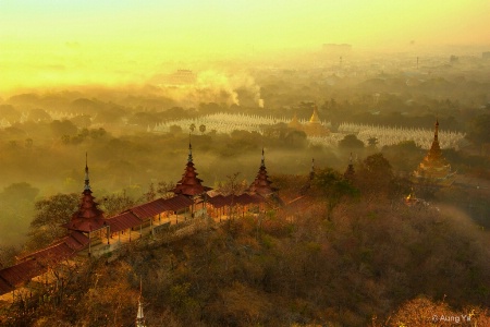 Morning from Mandalay hill