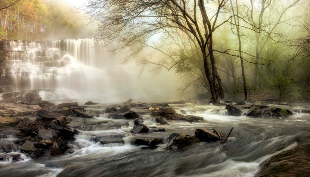 Welti Falls Panorama