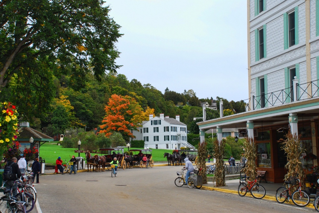 Mackinac Island Main Street