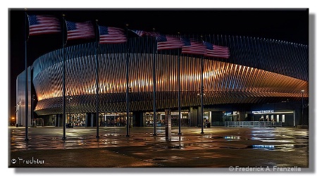 Nassau  Veteran's Memorial Coliseum At Night