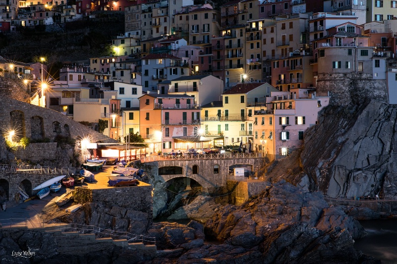 Vernazza Blue Hour - ID: 15348847 © Louise Wolbers