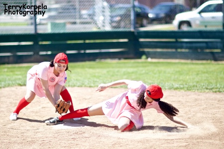 A league of their own shoot.