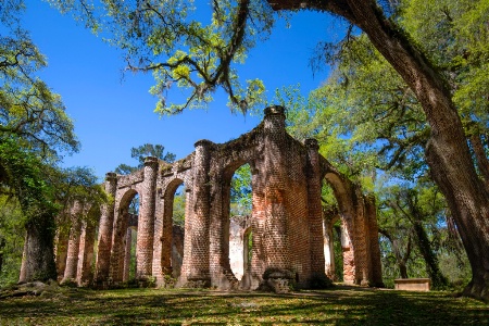 Old Sheldon Church Ruins