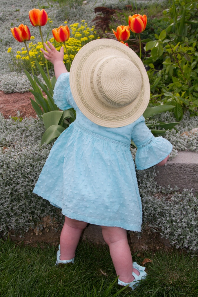 Easter Bonnet in the Garden