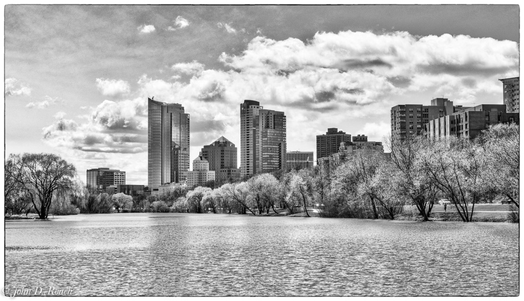 View from the Lagoon - Milwaukee - ID: 15355672 © John D. Roach