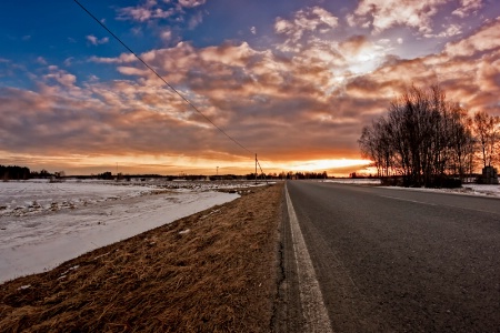 Lonely Road To The Sunset