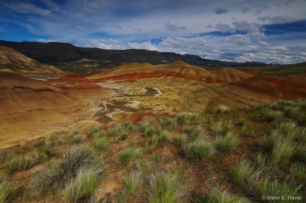 Evening on the Painted Hills