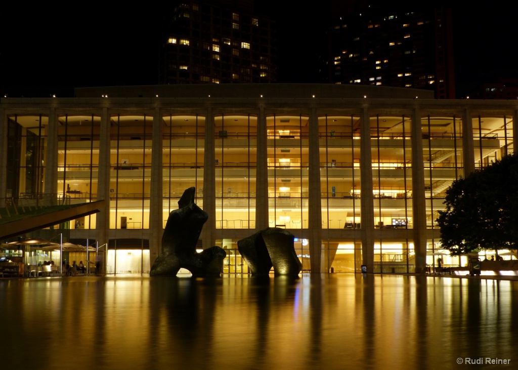 Evening at Lincoln Center, NYC