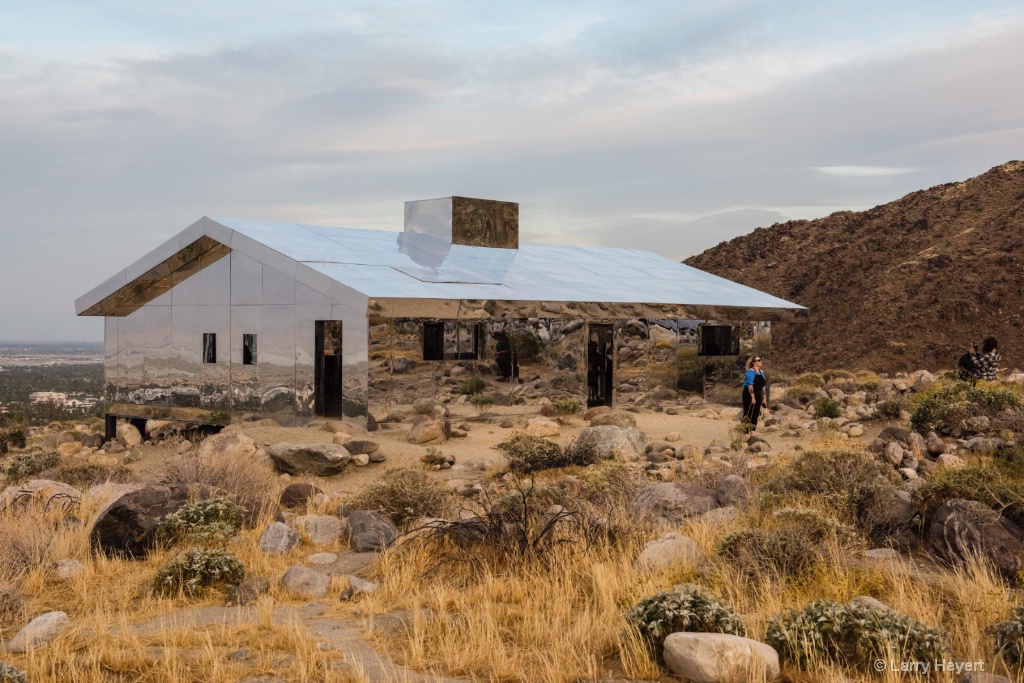 Glass House at Desert X Art Show