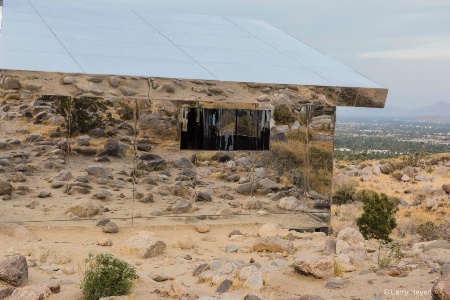 Glass House at Desert X Art Show