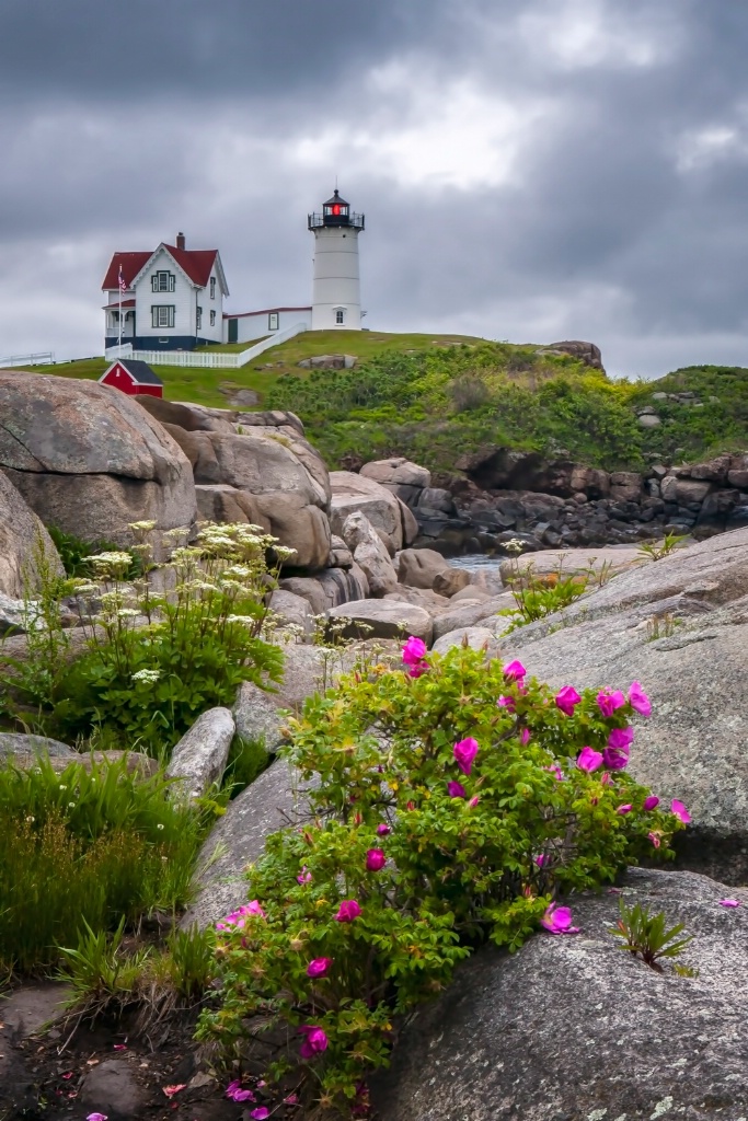 Spring Morning At The Nubble 