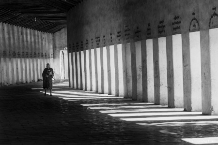 Monk in Bagan, Myanmar