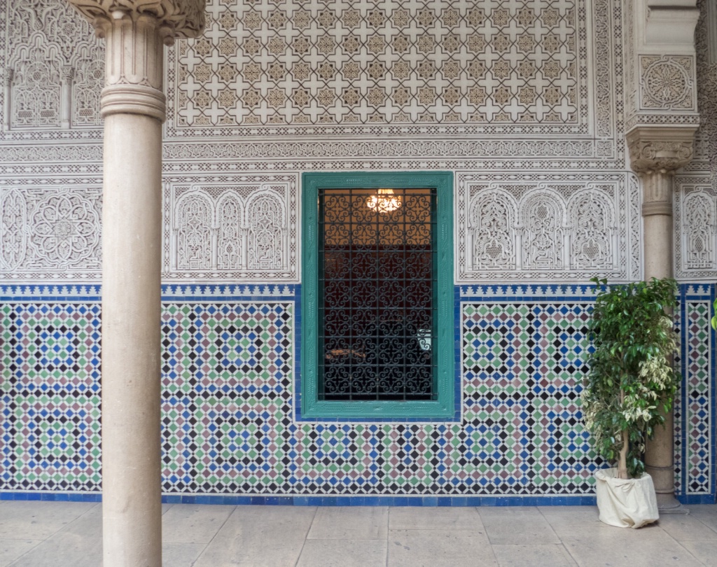 A Courtyard In Casablanca 