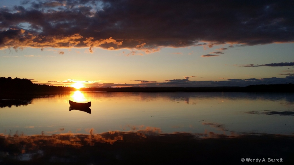 Floating Sun - ID: 15367164 © Wendy A. Barrett