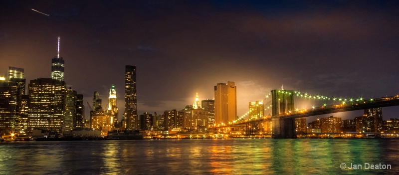 Brooklyn Bridge Aglow