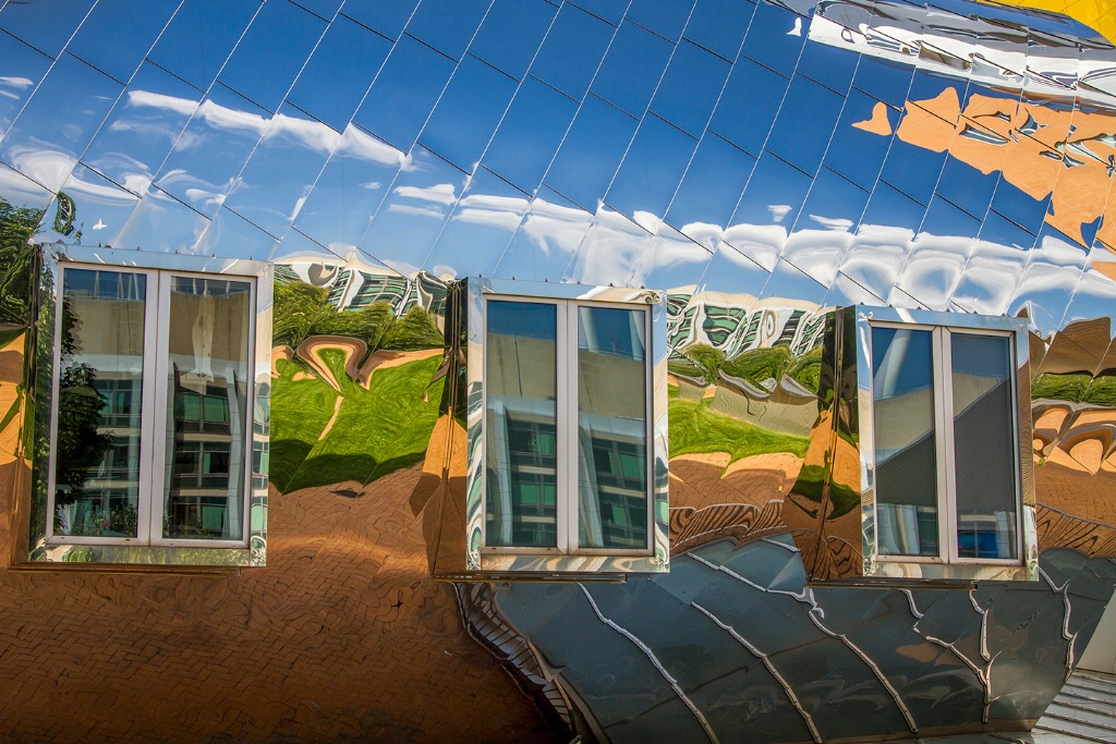 Reflections at Stata Center at MIT