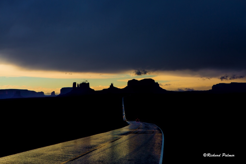 Entering Monument Valley