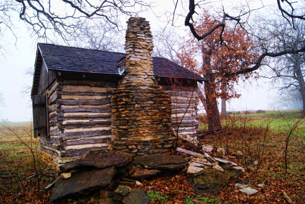 ---------"The Old Log Cabin"--------