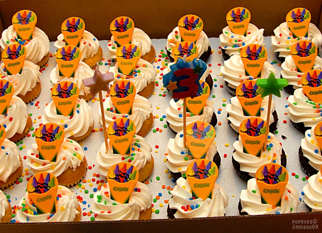Crayola Cupcakes