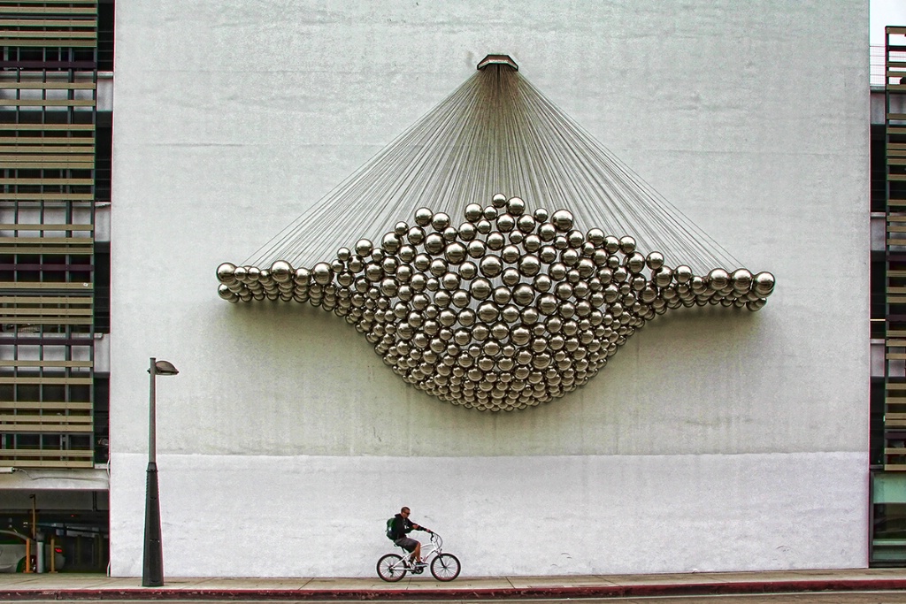 Bicyclist and Balls ( Forum)