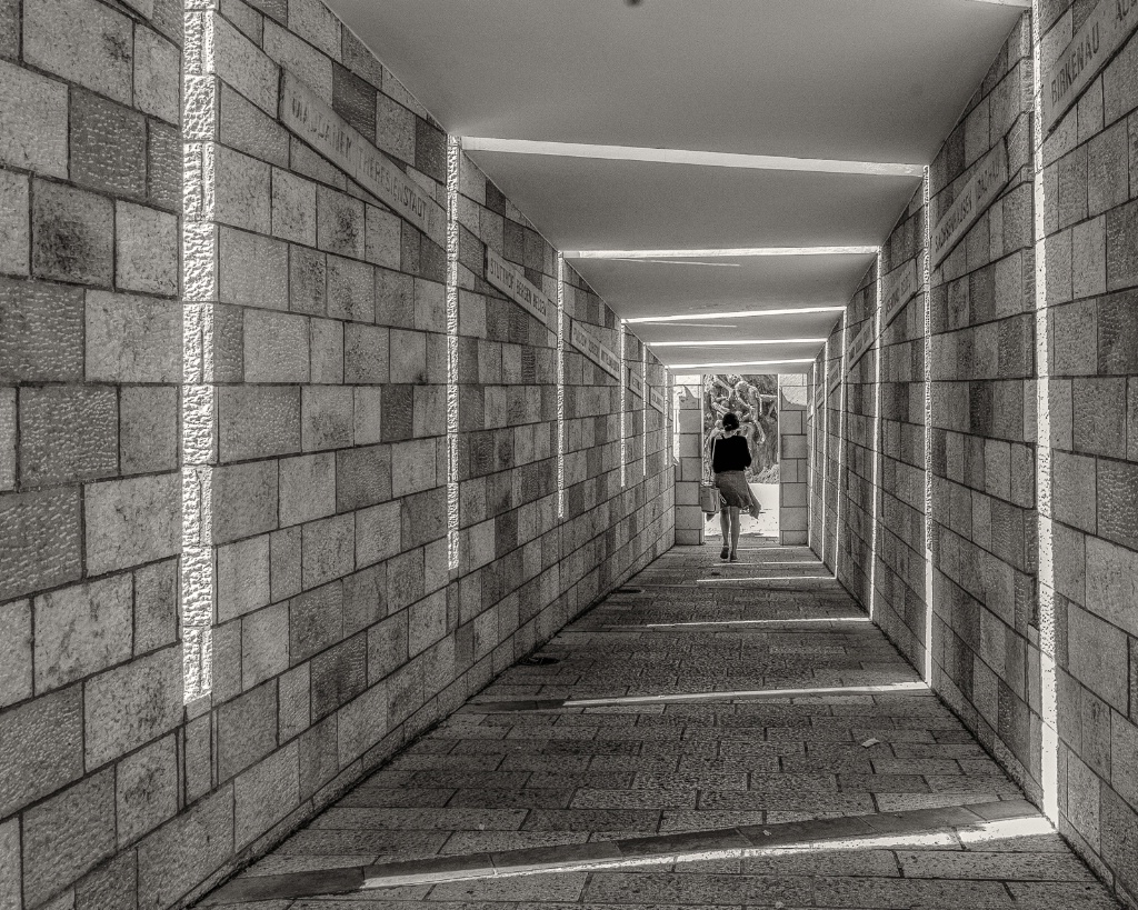 Walkway at Miami Holocaust Memorial