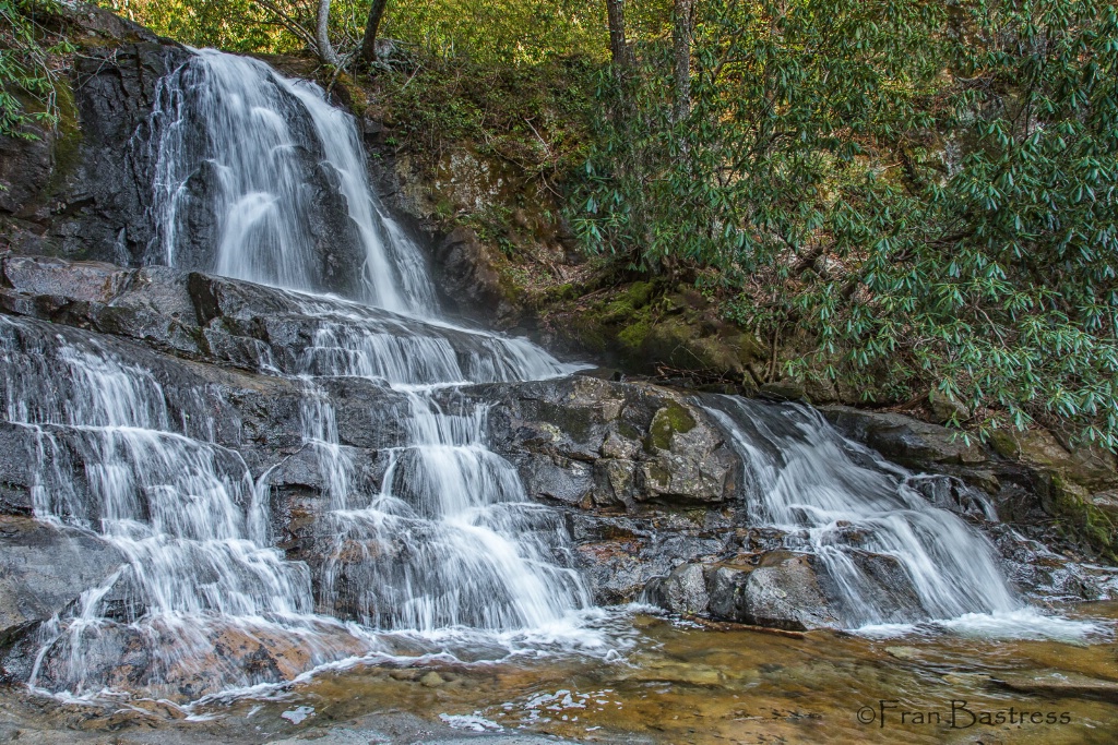 Laurel Falls, Smoky Mountains - ID: 15379091 © Fran  Bastress