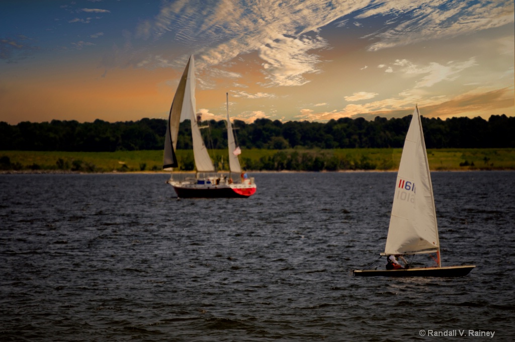 Sailing on the Patuxtent River 