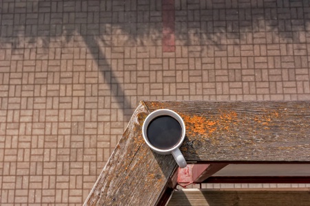 Morning Coffee On The Balcony