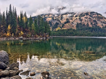 ~ Early Morning at Jenny Lake ~