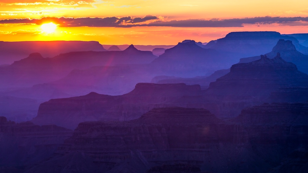 Sunset At The South Rim 