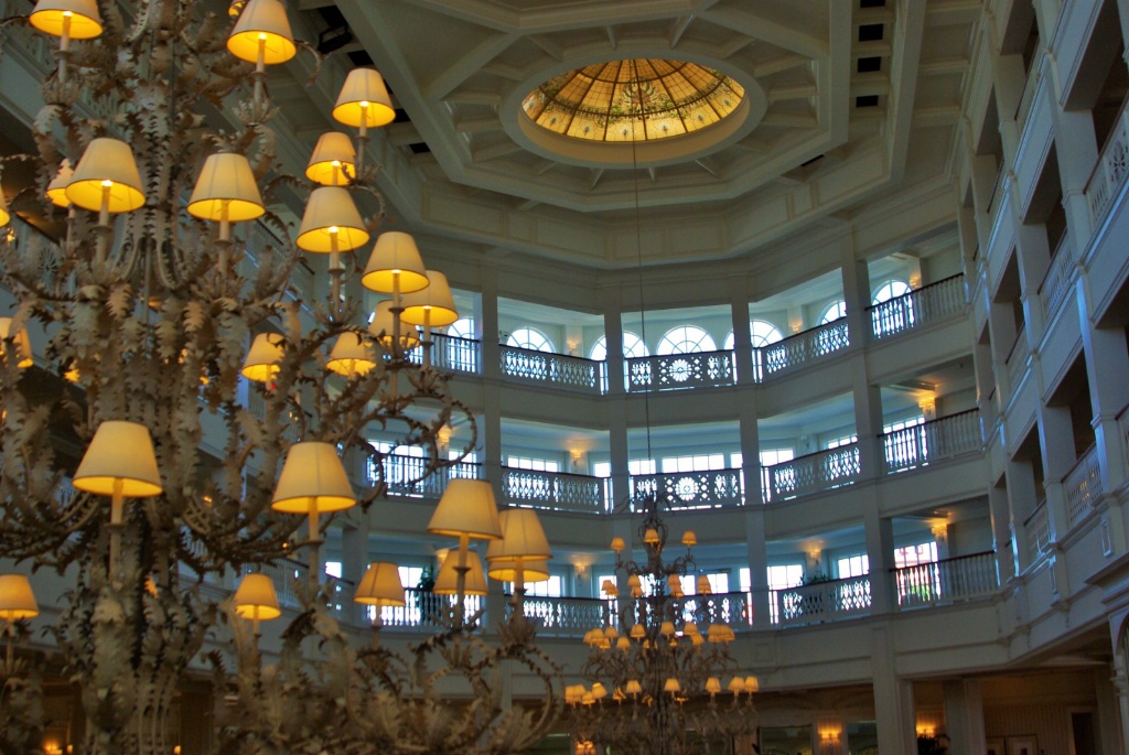 Grand Floridian Looking Up
