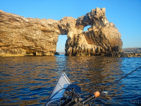 Natural Arches in Comino