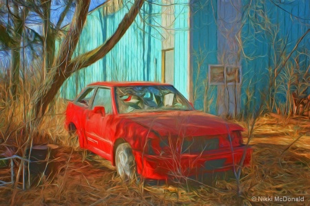 The Old Red Car