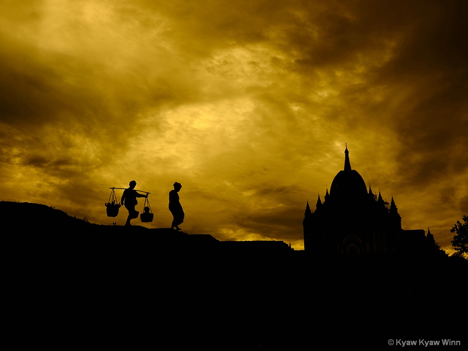 Evening in Bagan