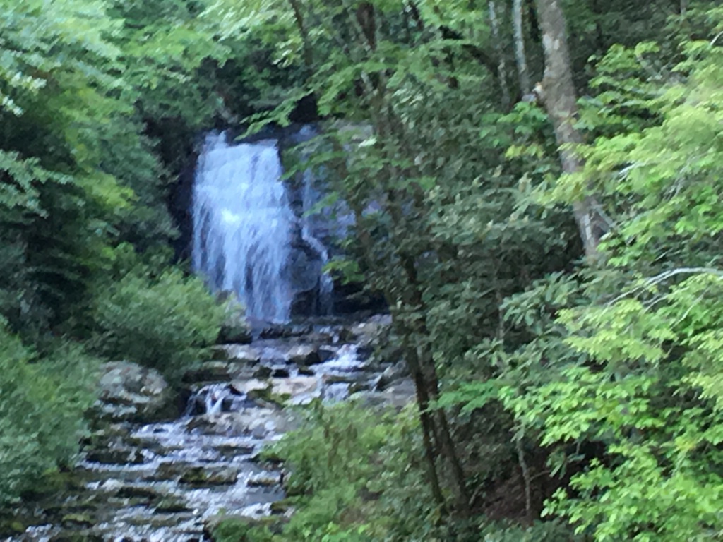 Waterfall in the Great Smoky Mountains National Pa
